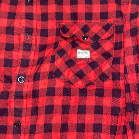 Ralph Lauren denim and supply plaid shirt - Picture 2 of 3